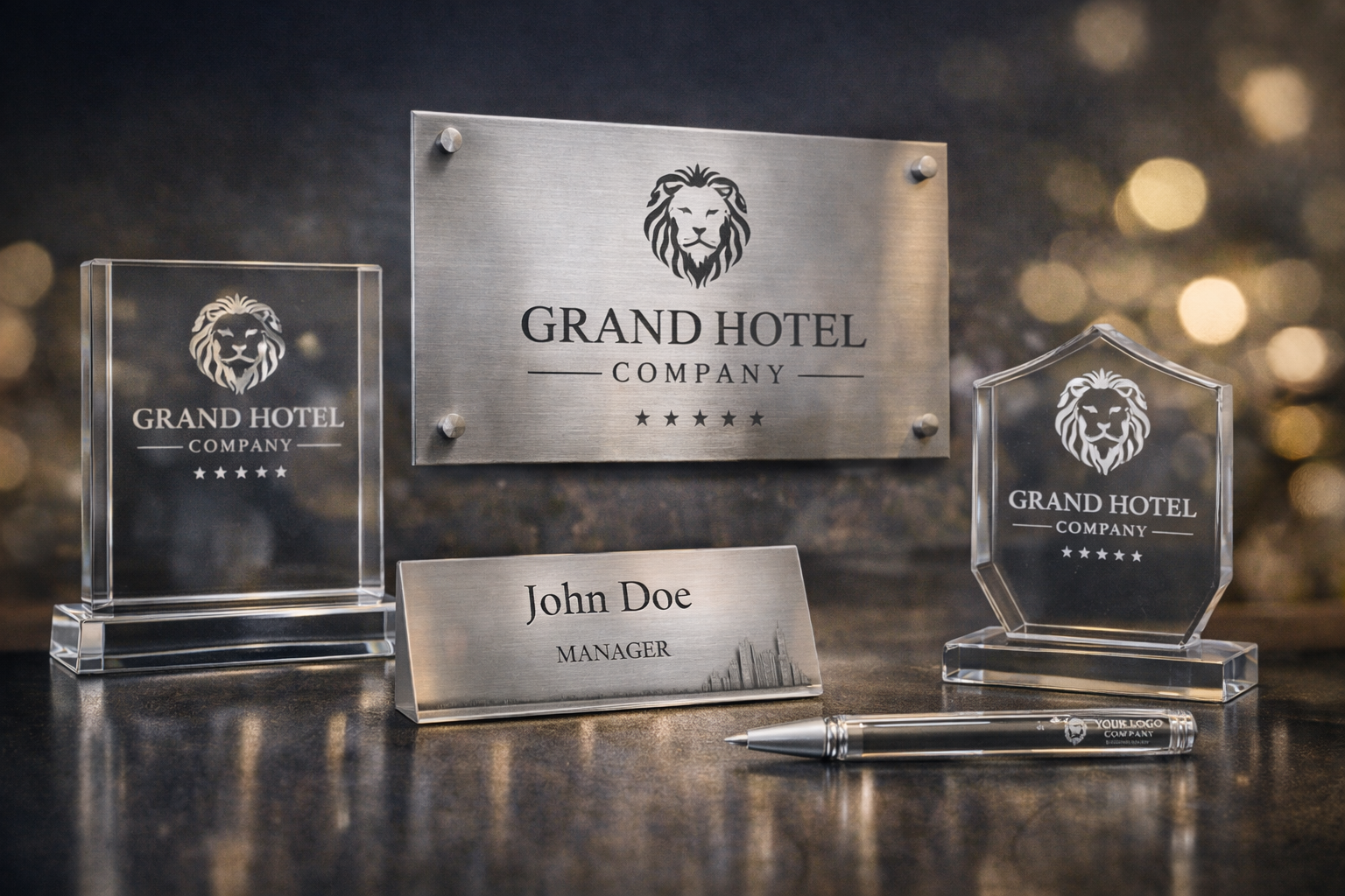 Custom Logo Engraving UAE