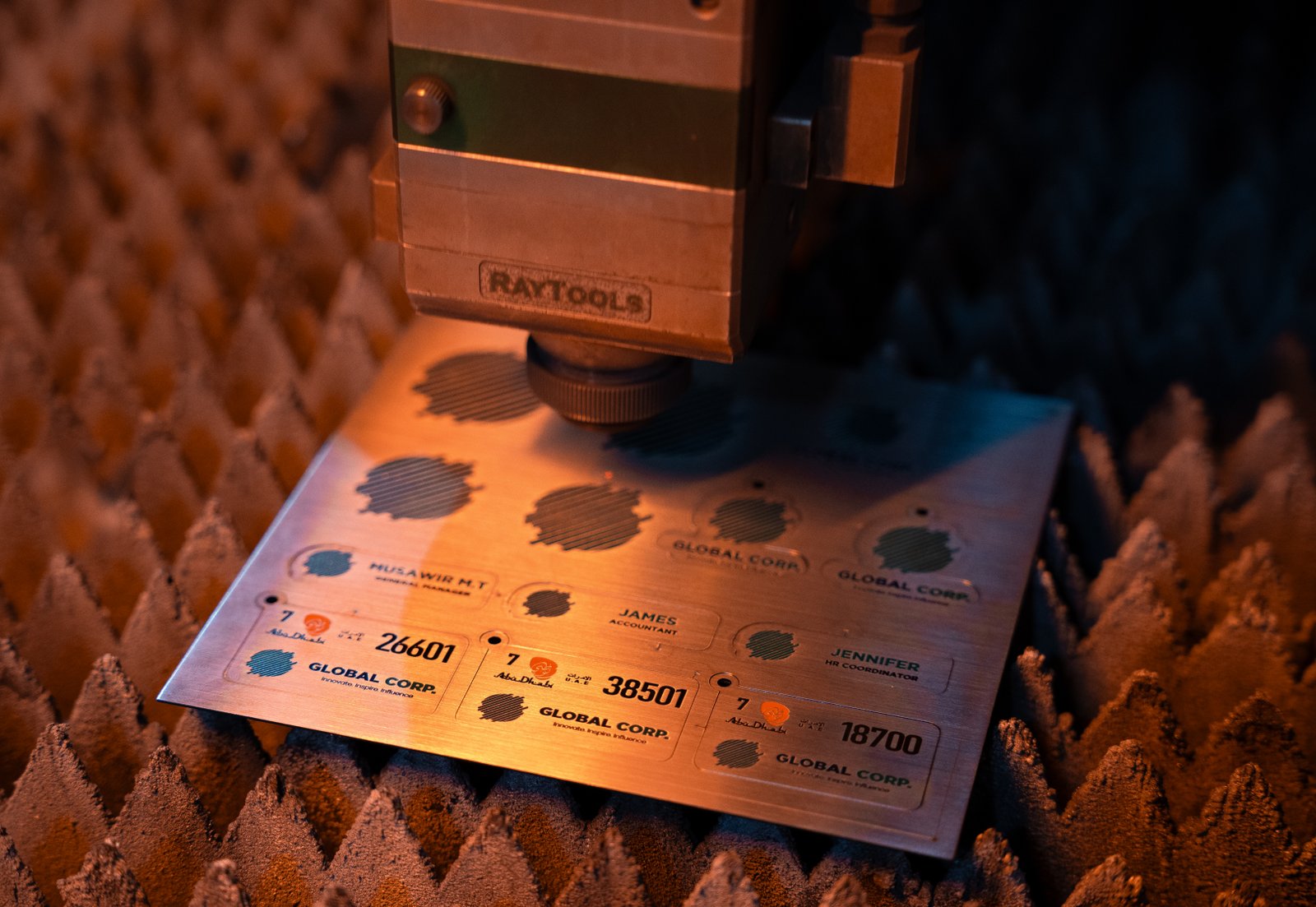 Wooden Plaque Engraving